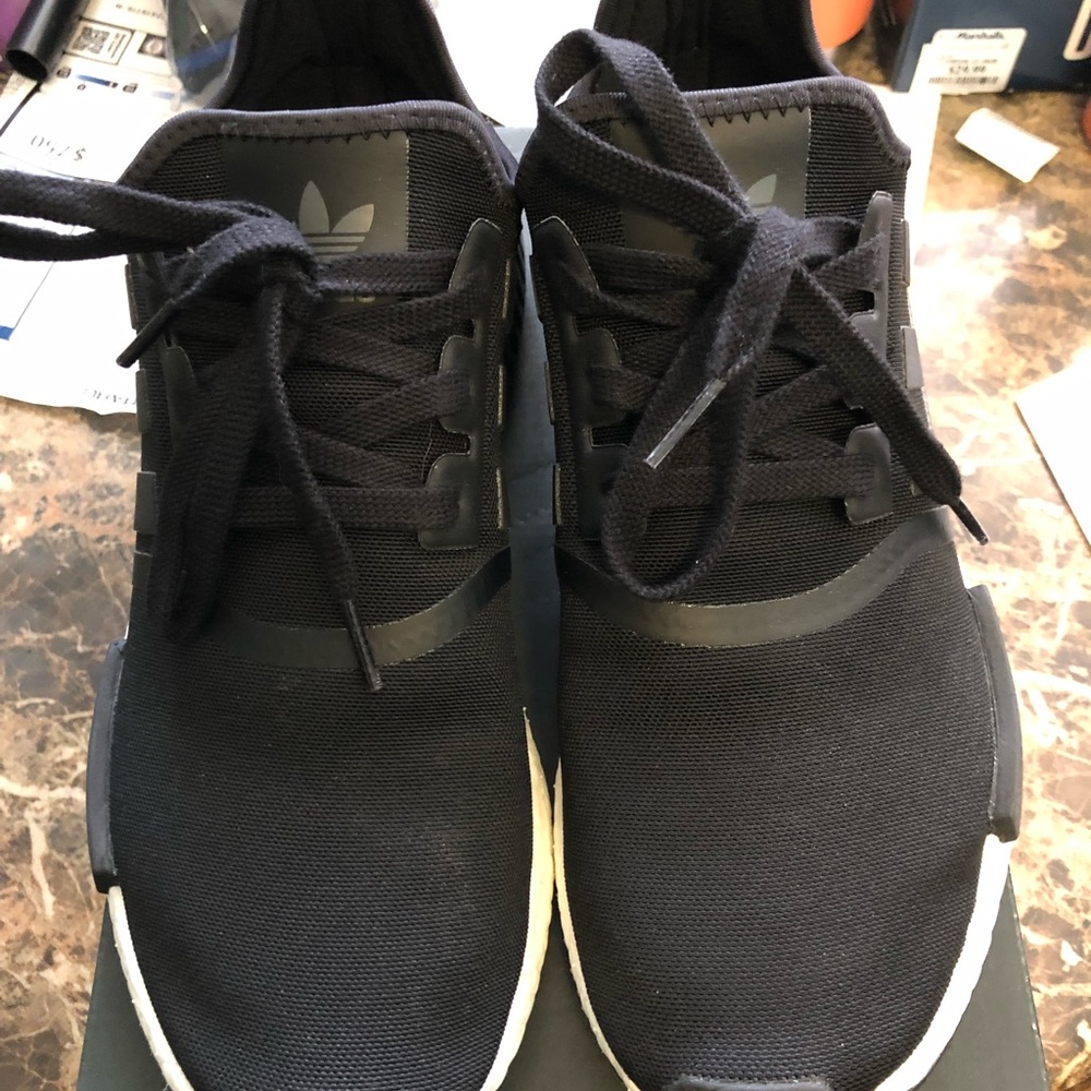 Adidas NMD R1 Core Black Trace Cargo 11